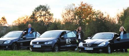 Concepto de coche de la empresa LR Health and Beauty Systems