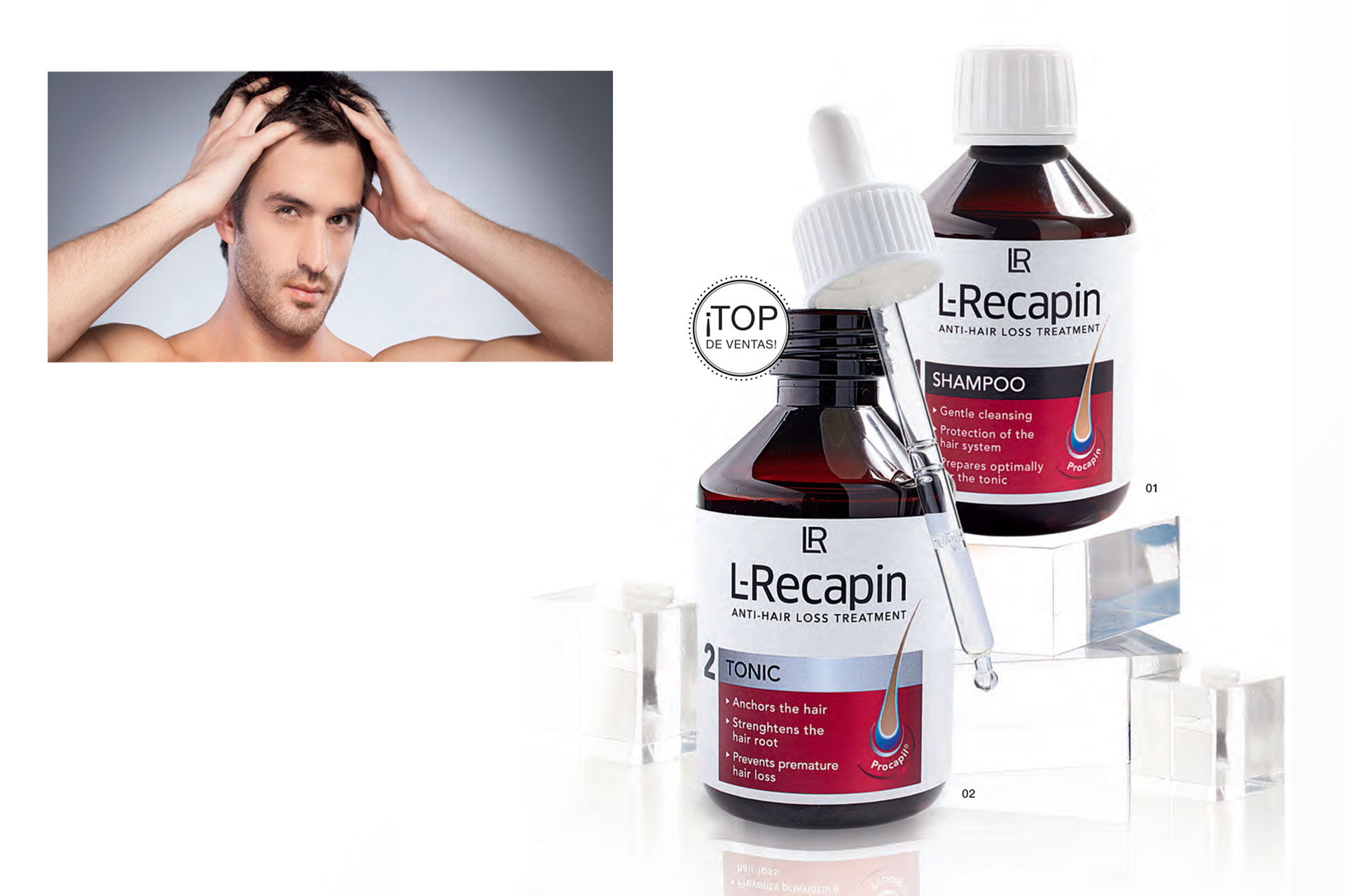 L-Recapin - Tratamiento anticaída del cabello