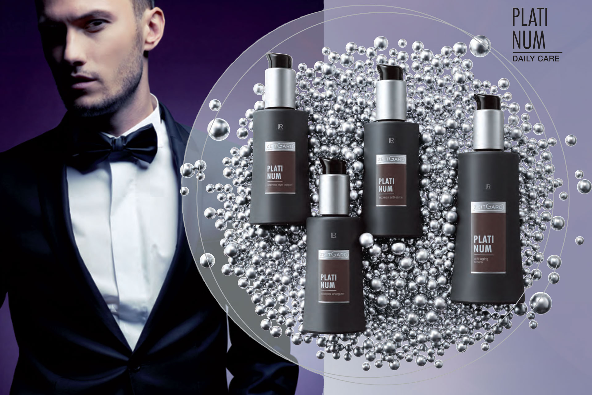 Platinum by Marcus Schenkenberg - antiedad para hombre